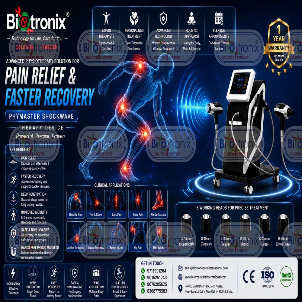 Advanced ESWT Machine for Chronic Pain Management