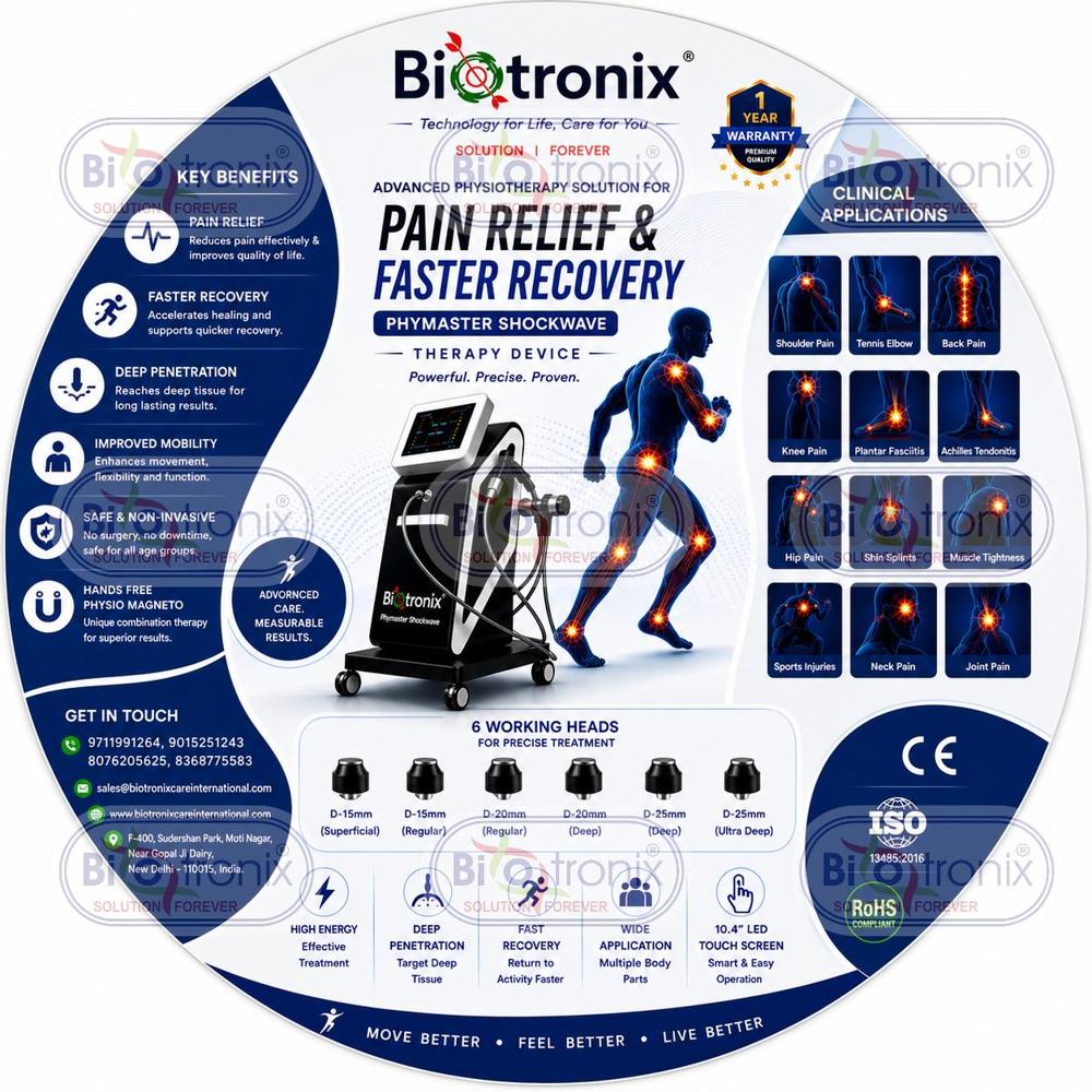 Advanced ESWT Machine for Chronic Pain Management