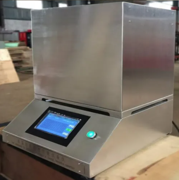 Smoldering Performance Test Furnace of Thermal Insulation Material - Stainless Steel, 400mm x 350mm x 420mm, Adjustable 200-400°C, Touchscreen Control, Safety Alarm