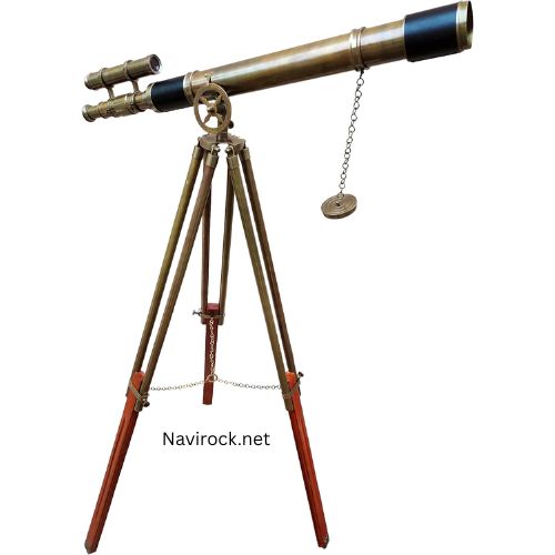 Decorative Double Barrel Marine Nautical Style Telescope