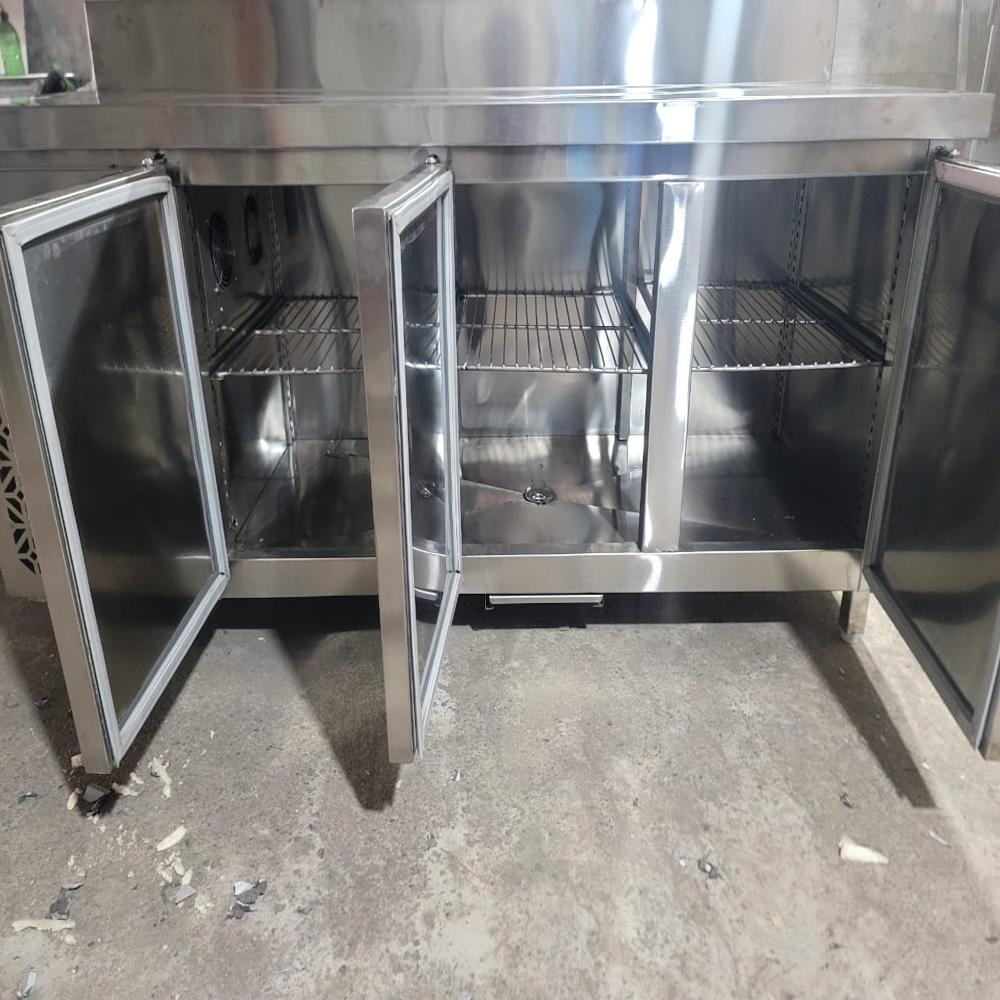Stainless steel commercial undercounter refrigerator