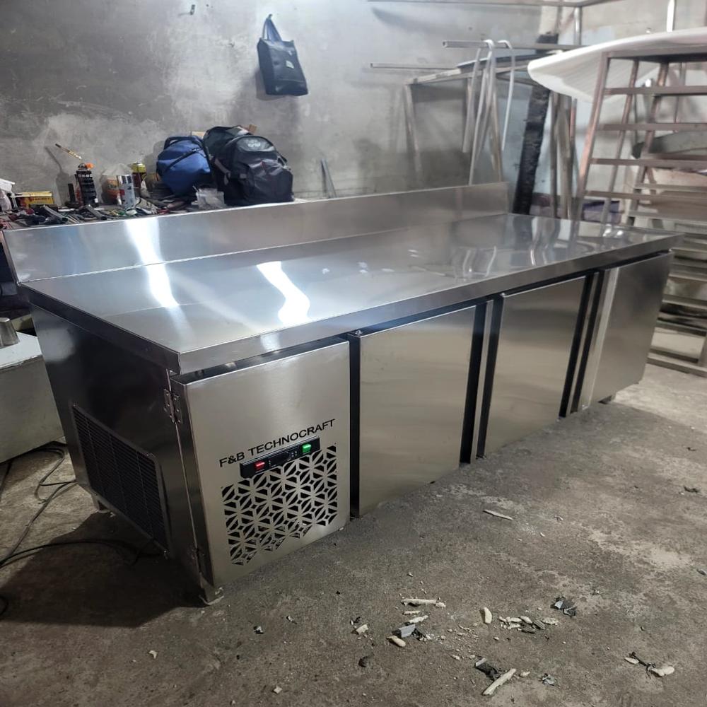 Stainless steel commercial undercounter refrigerator