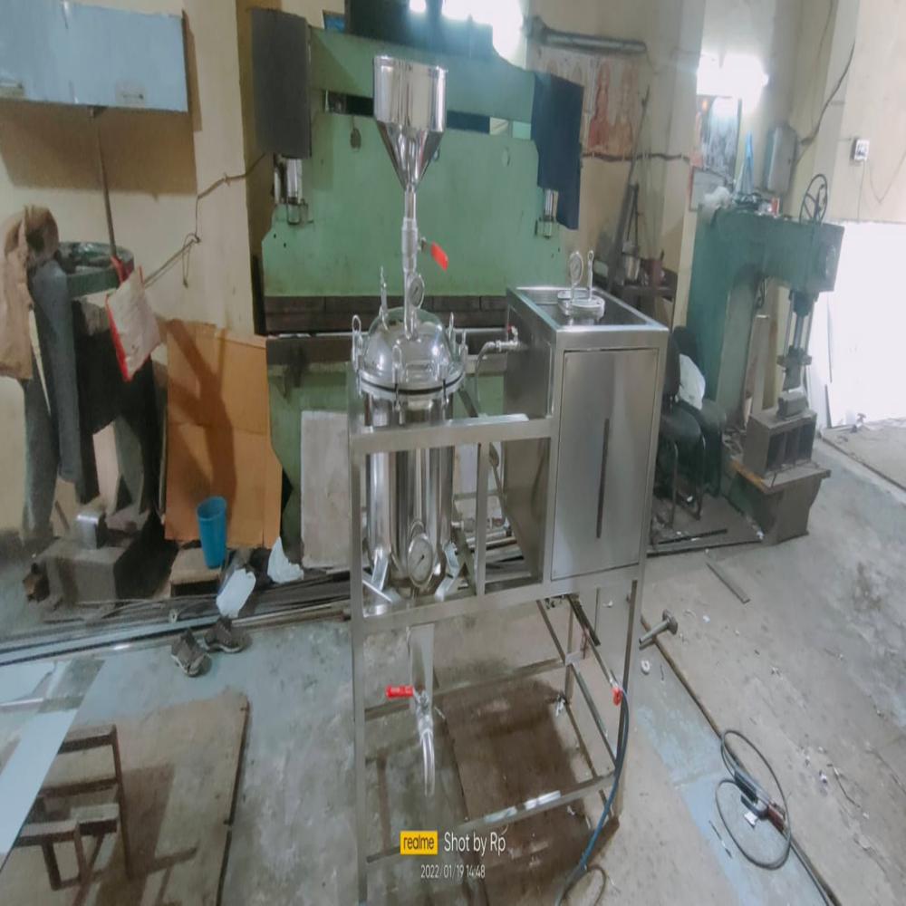 Stainless steel soya paneer making plant