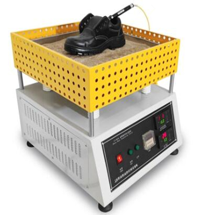 Footwear Thermal Resistance Testing Machine ISO 20345 - Mild Steel Body, 600x500x600 mm, Stainless Steel Platform | Automatic Temperature & Time Control, Digital & Analog Display, Overheat Protection