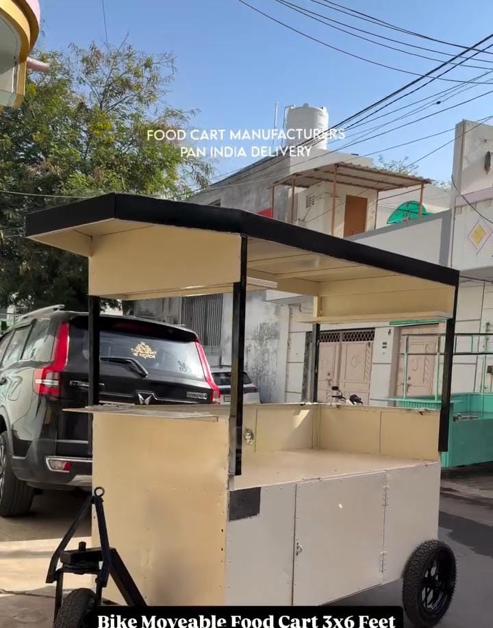 Stainless steel food cart