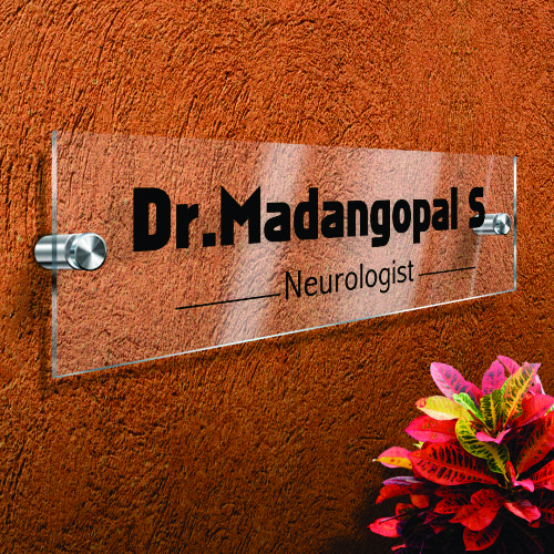 Acrylic Led Name Plate