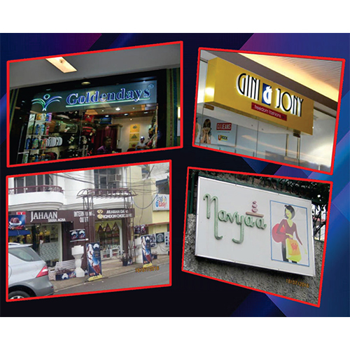 Glow Sign Board Printing Service