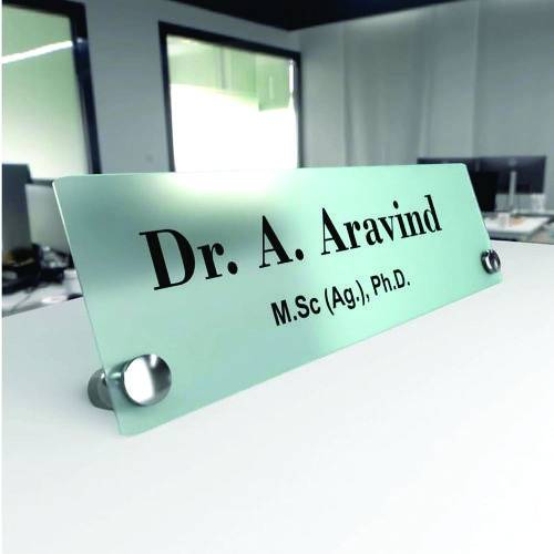 Desk Name Plate