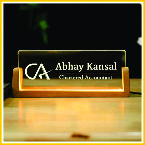 Desk Name Plate
