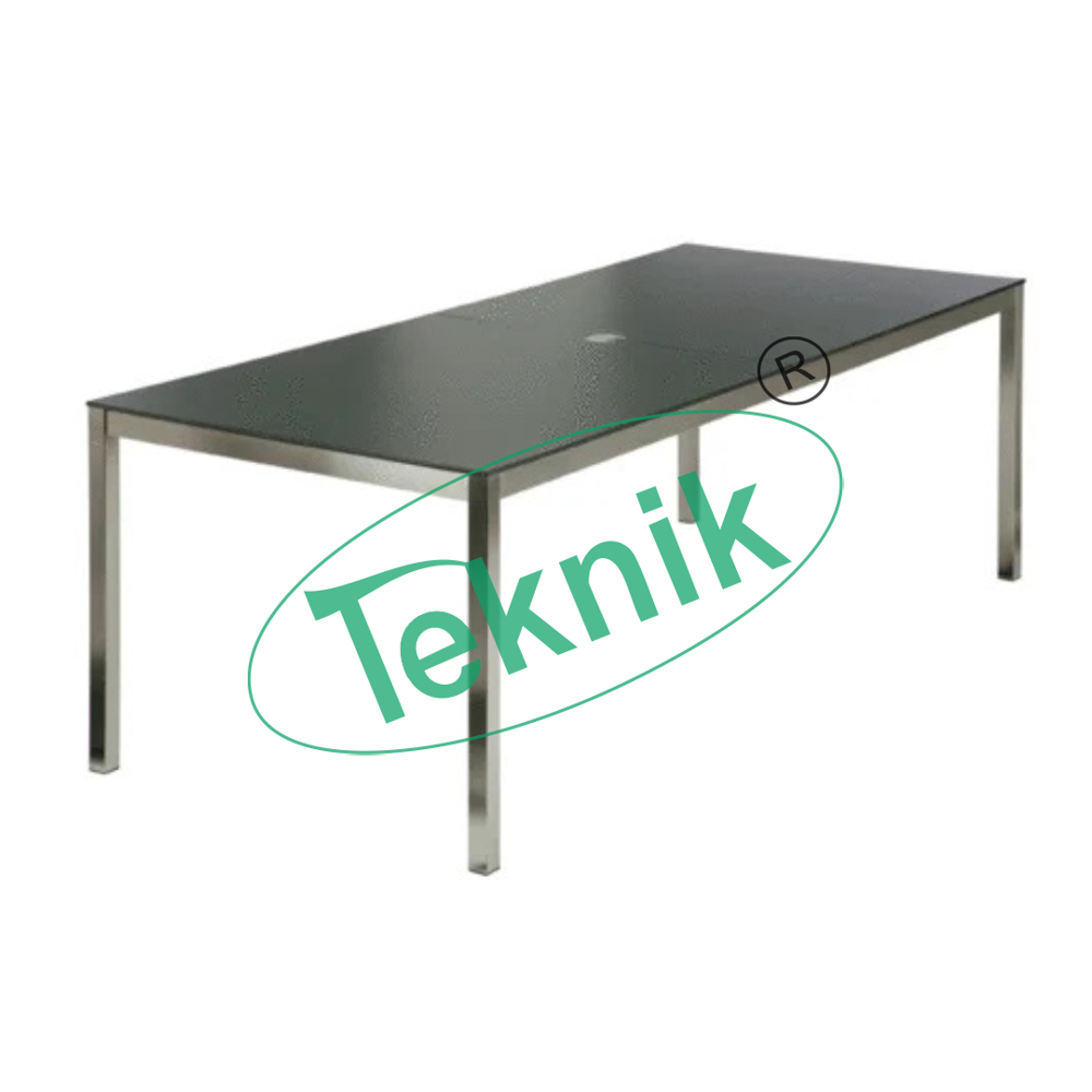 Metallic Table - 600x400 Mm Thick Sheet With Prefixed Support Feet | Ideal For General Lab Equipment And Magnetic Experiments