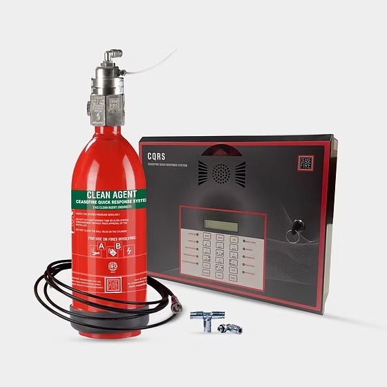 Tubing Detection Fire Suppression System