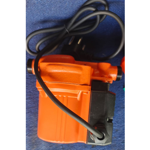 Cri Circulatory Pump - Cast Iron Body, Copper Winding, 1 Inch, Orange, 20-30 LPM | Air Cooled, Self-Priming, IP44 Protection, Mechanical Seal