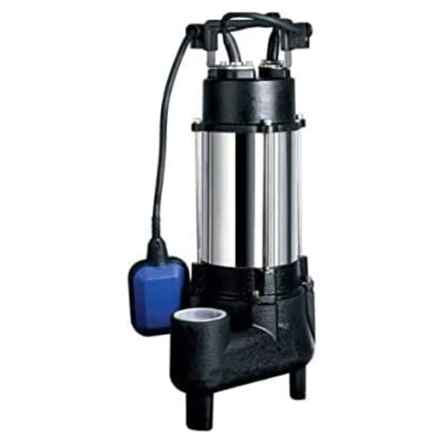 Sewage Pump - Stainless Steel & Cast Iron, 50 mm, 10m Cable | IP68 Protection, Non-Clogging Vortex Impeller, Float Switch Control