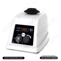 Digital Vortex Mixer - Abs Plastic Body, 235x170x140 Mm, 0-4200 Rpm | Brushless Motor, Digital Timer, Touch/continuous Modes