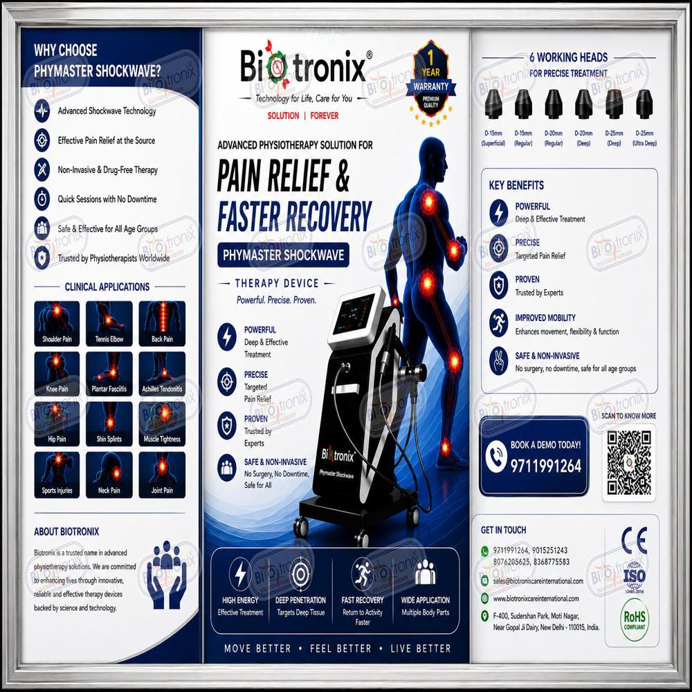 High Energy Shockwave Therapy Machine for Joint Pain Relief
