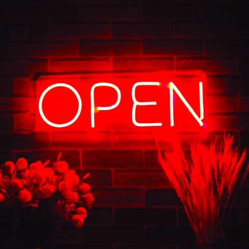 Red LED Sign Board
