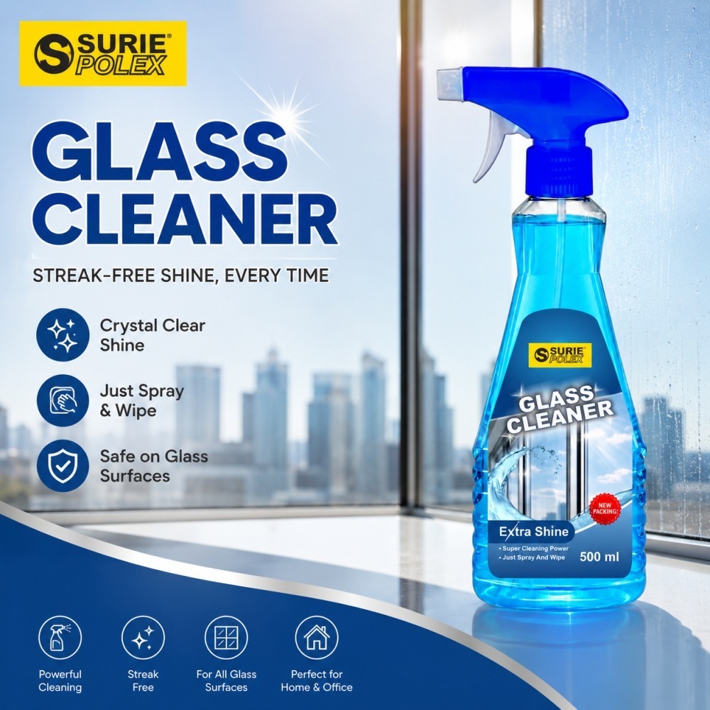 Glass Cleaner 500ml - Cas No: Na
