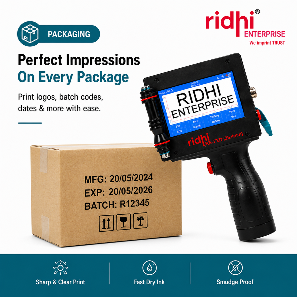 Ridhi Hand Operated Batch Coding Machine - Accuracy: 100 %
