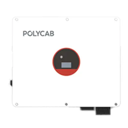Polycab 75kW Three Phase 4MPPT Grid-Tie Solar Inverter Smart I-V Curve Diag. Intelligent Fan Cooling