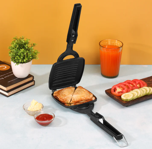 Vinod Zest Non Stick Grill Toaster