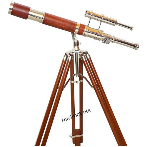 Royal Handmade High Magnification Tube Double Barrel Telescope
