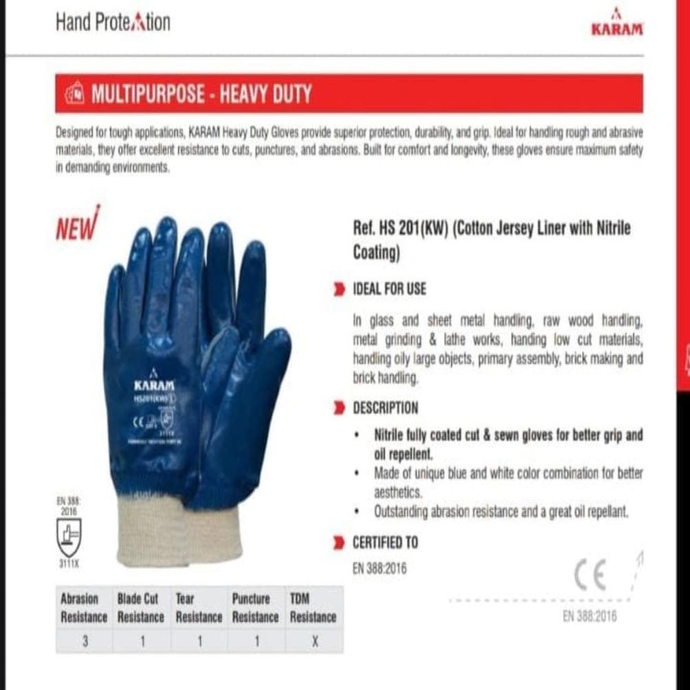 Karam Nitrile Full Dip Wrist