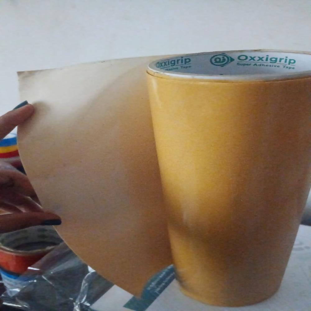 Double Side Cotton Tape - Color: White