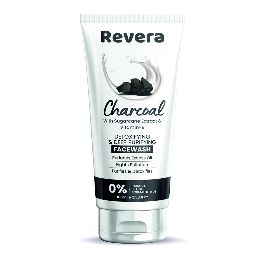 Revera Charcoal Sugarcane Extract And Vitamin E Face Wash Derma Company Franchise