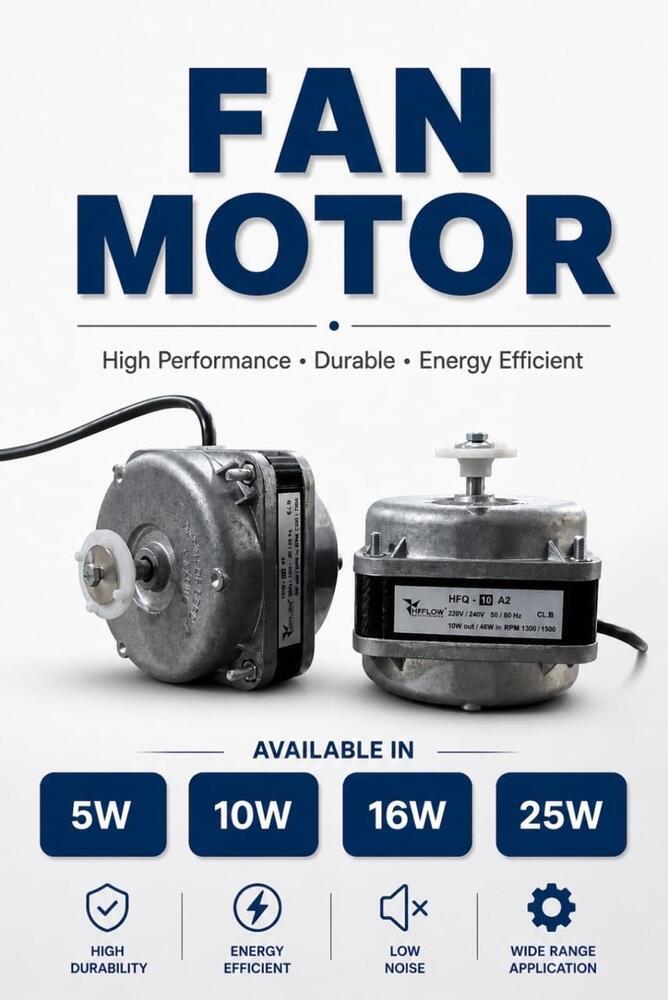 Shaded pole motor
