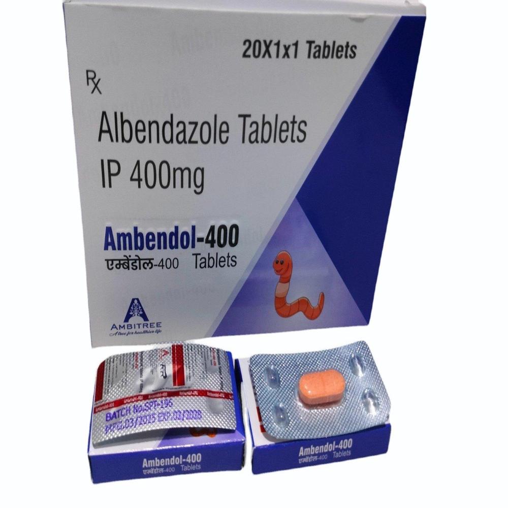 Ip 400mg Albendazole Tablets - Life Span: 3 Years