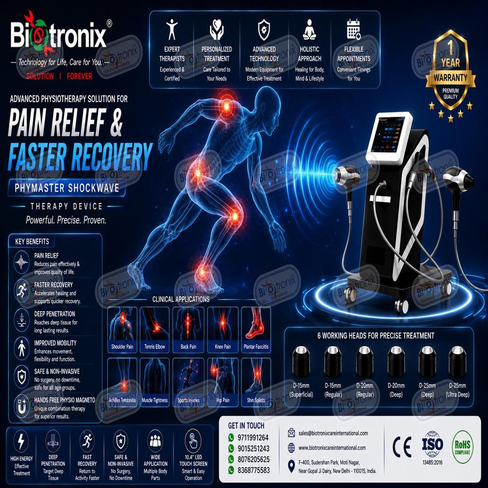 Premium Shockwave Therapy System for Plantar Fasciitis Treatment