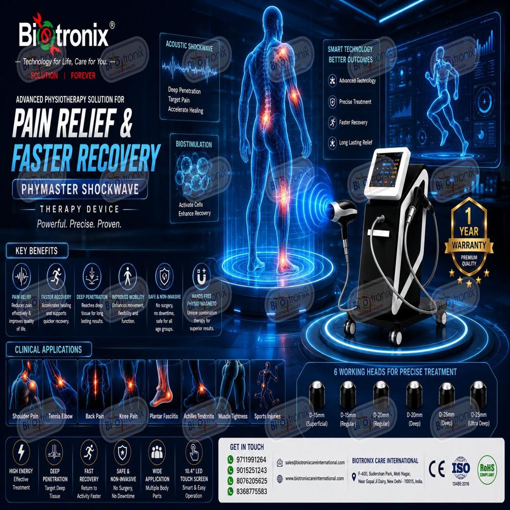 Premium Shockwave Therapy System for Plantar Fasciitis Treatment