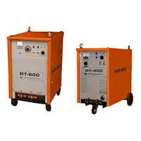 Arc Series Thyristor Rectifier - Metal, 700x500x900 Mm, Orange | 39 Kva, 10-600a, Ip 23, Wheel Mounted, Semi-automatic Controls