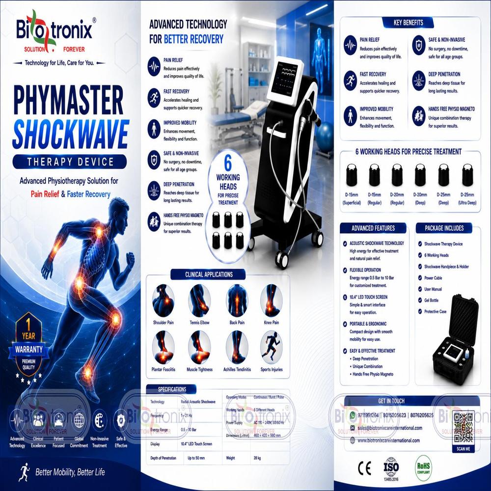Professional Shockwave Therapy Machine for Sports Medicine