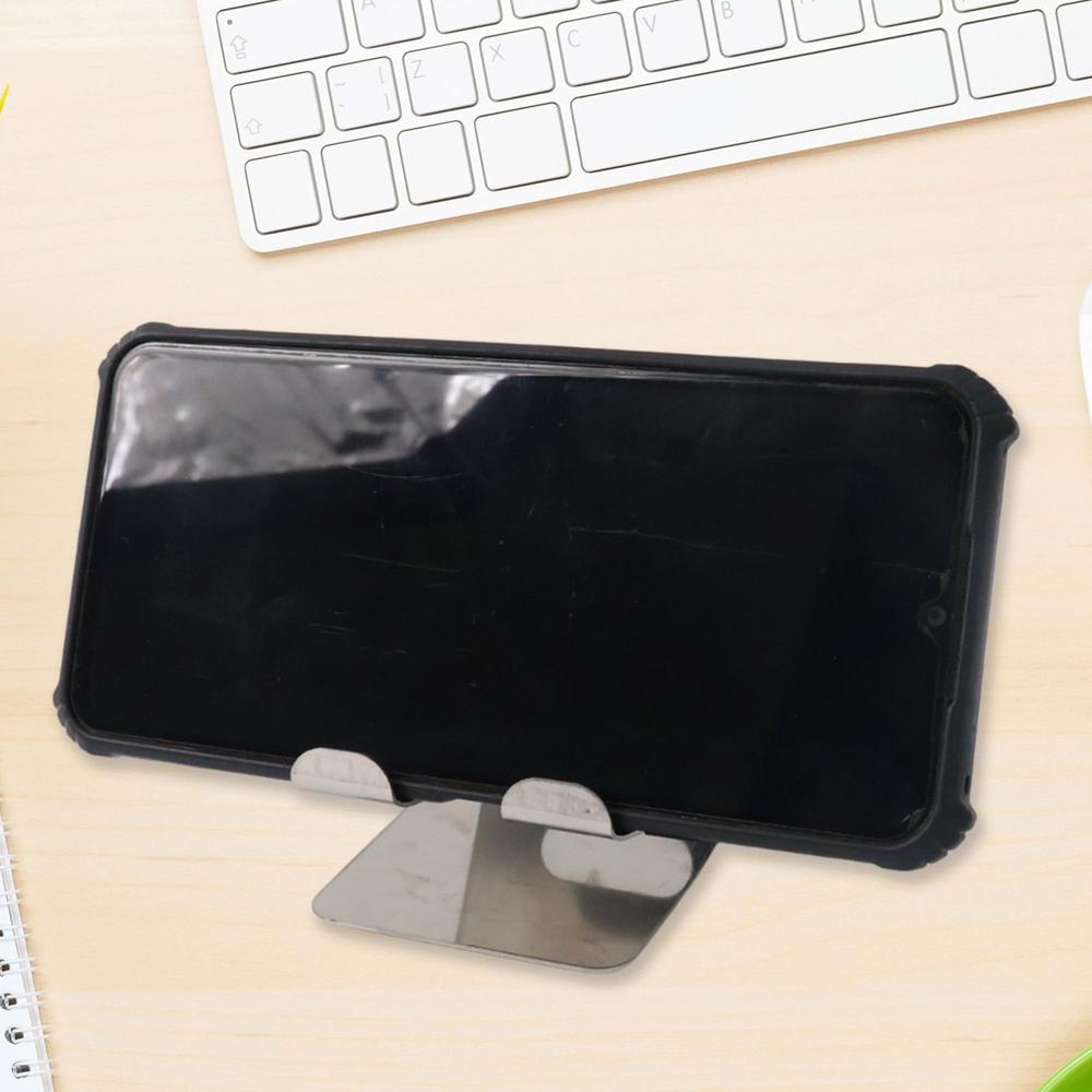 Stainless Steel Universal Mobile & Tablet Stand Holder - (1 Pc)