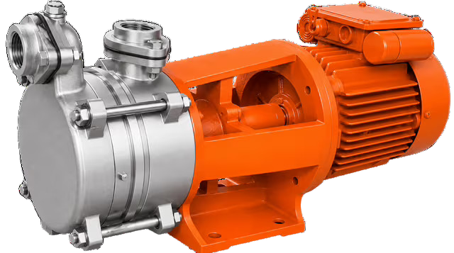 Self-Priming Pump for Chemicals, Fuels and Clear Process Liquids