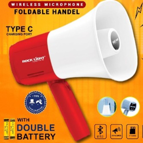 ROCK LIGHT RL-S181-D RECHARGEABLE MEGAPHONE