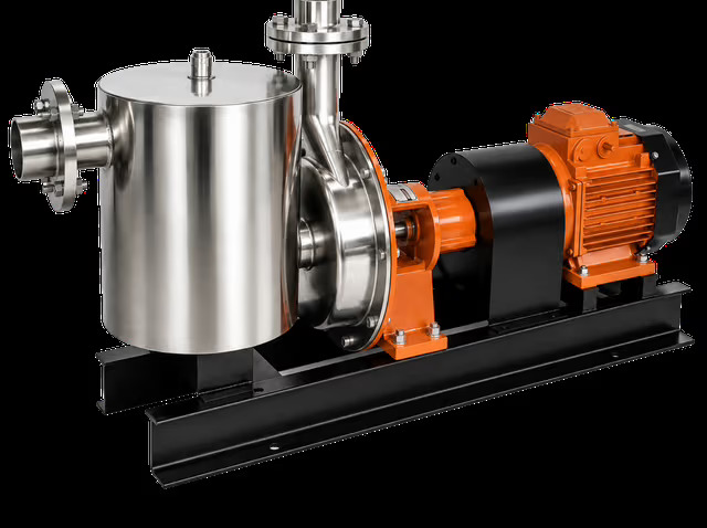 Self Priming Fabricated Pump with Stainless Steel Priming Chamber