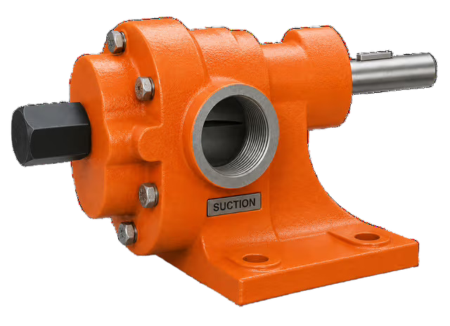 External Gear Pump for Viscous Oil, Molasses and Industrial Fluid Transfer
