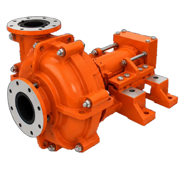 Rubber Lined Chemical Pump for Corrosive Acids, Slurries and Abrasive Liquid Transfer