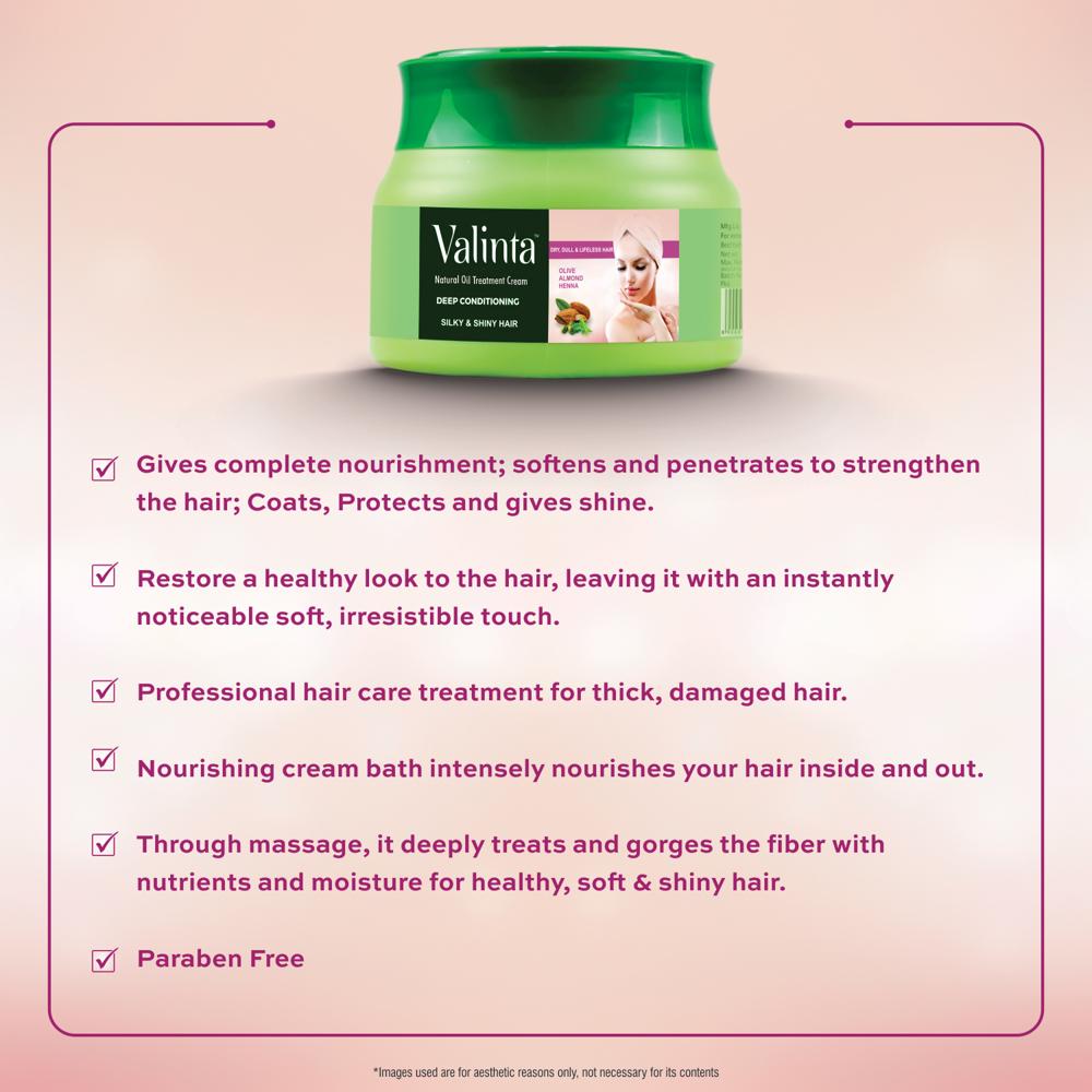 VALINTA NATURALS HOT OIL TREATMENT 500G
