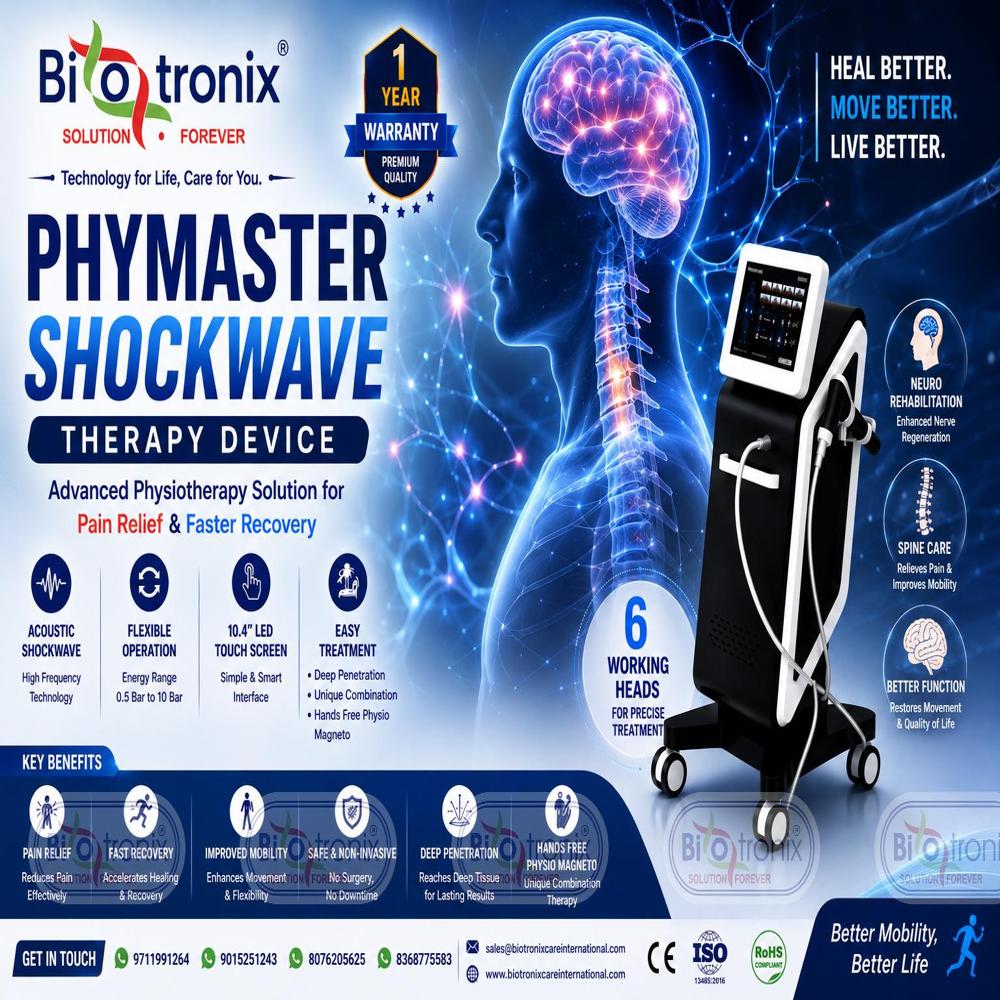 Advanced Shockwave Therapy Device for Muscle Recovery