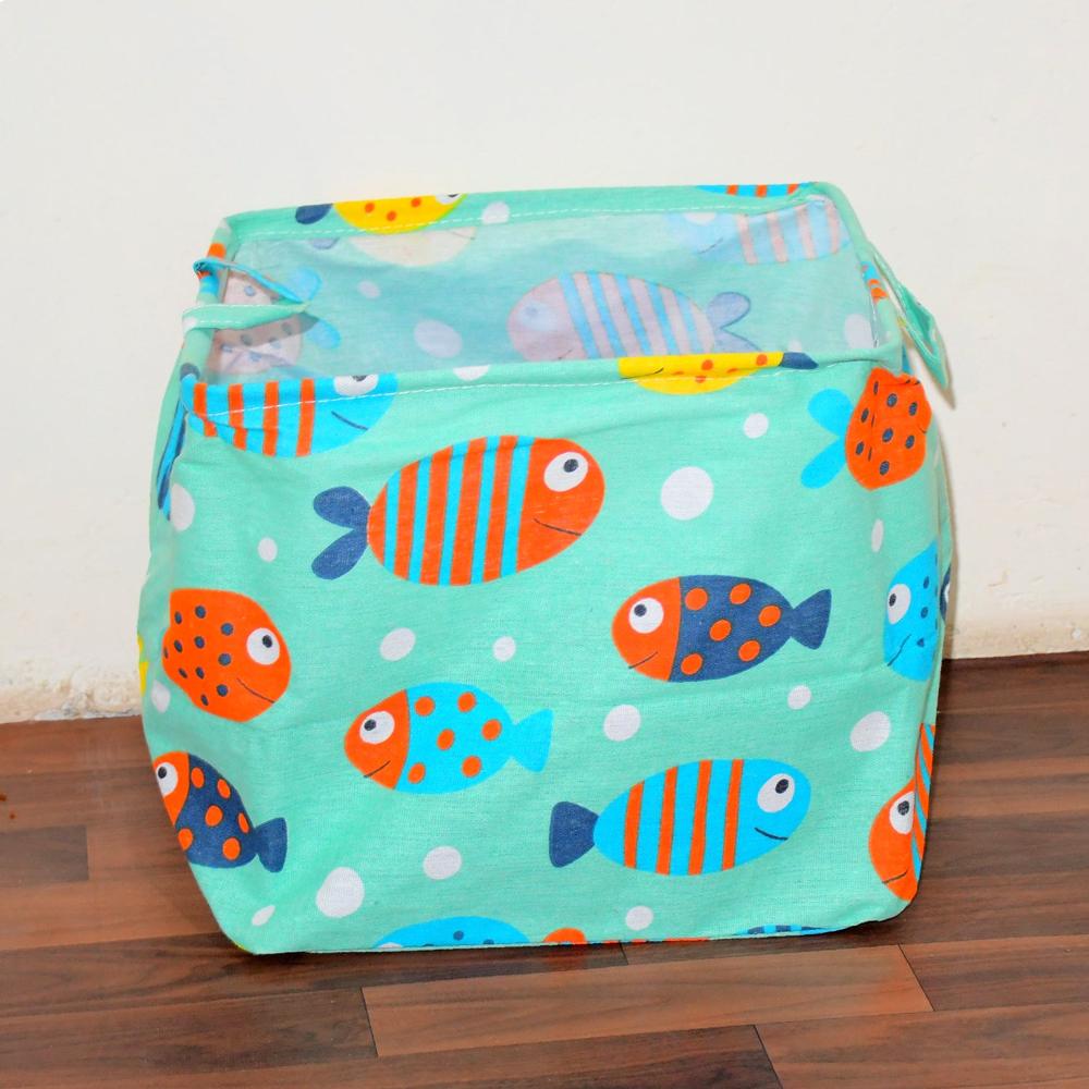 Foldable Storage Bag for Clothes, Blankets & Quilts Closet Organizer Box