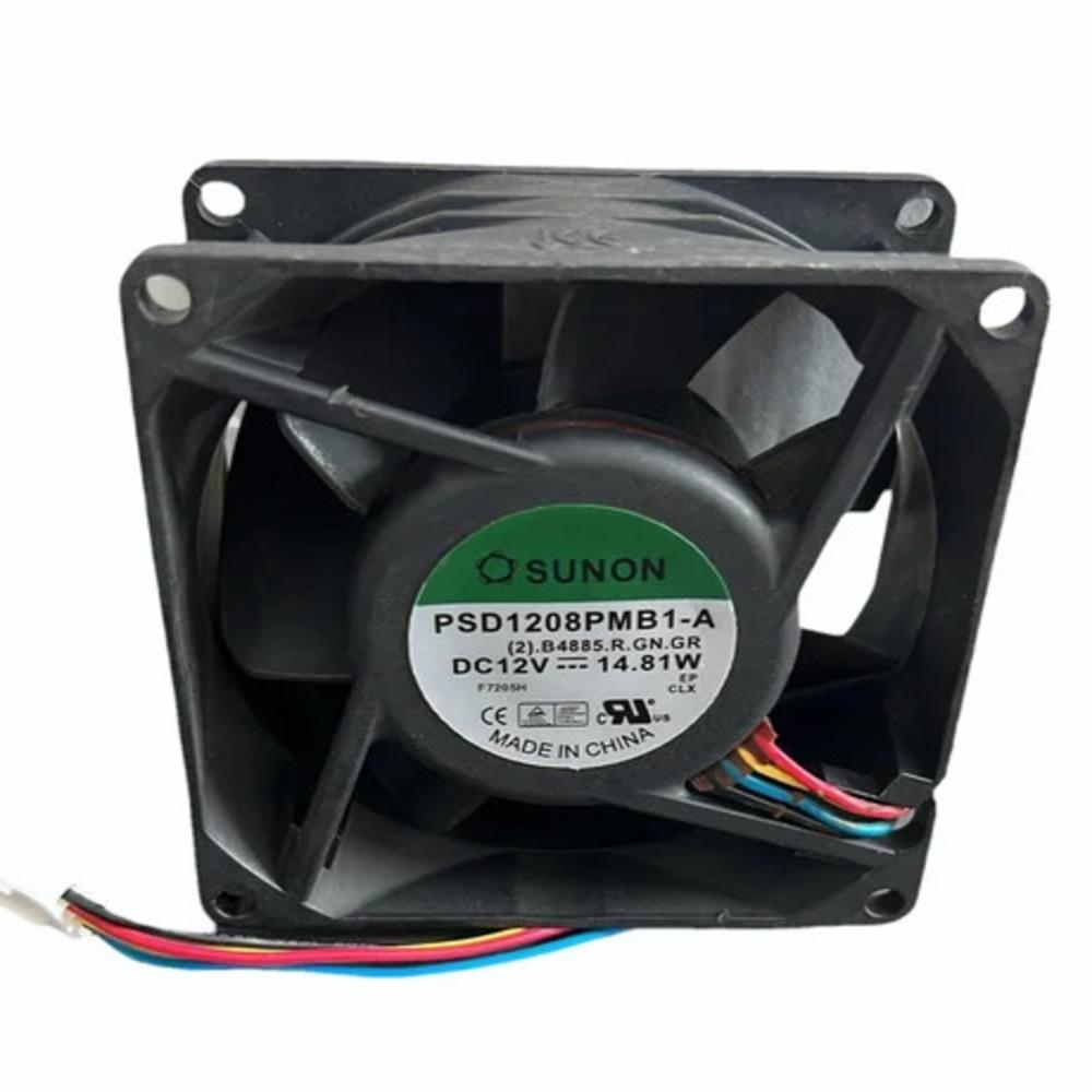 SUNON PSD1208PMB1-A 12V DC 14.81W 8038mm Ball Bearing Industrial Inverter Axial Cooling Fan