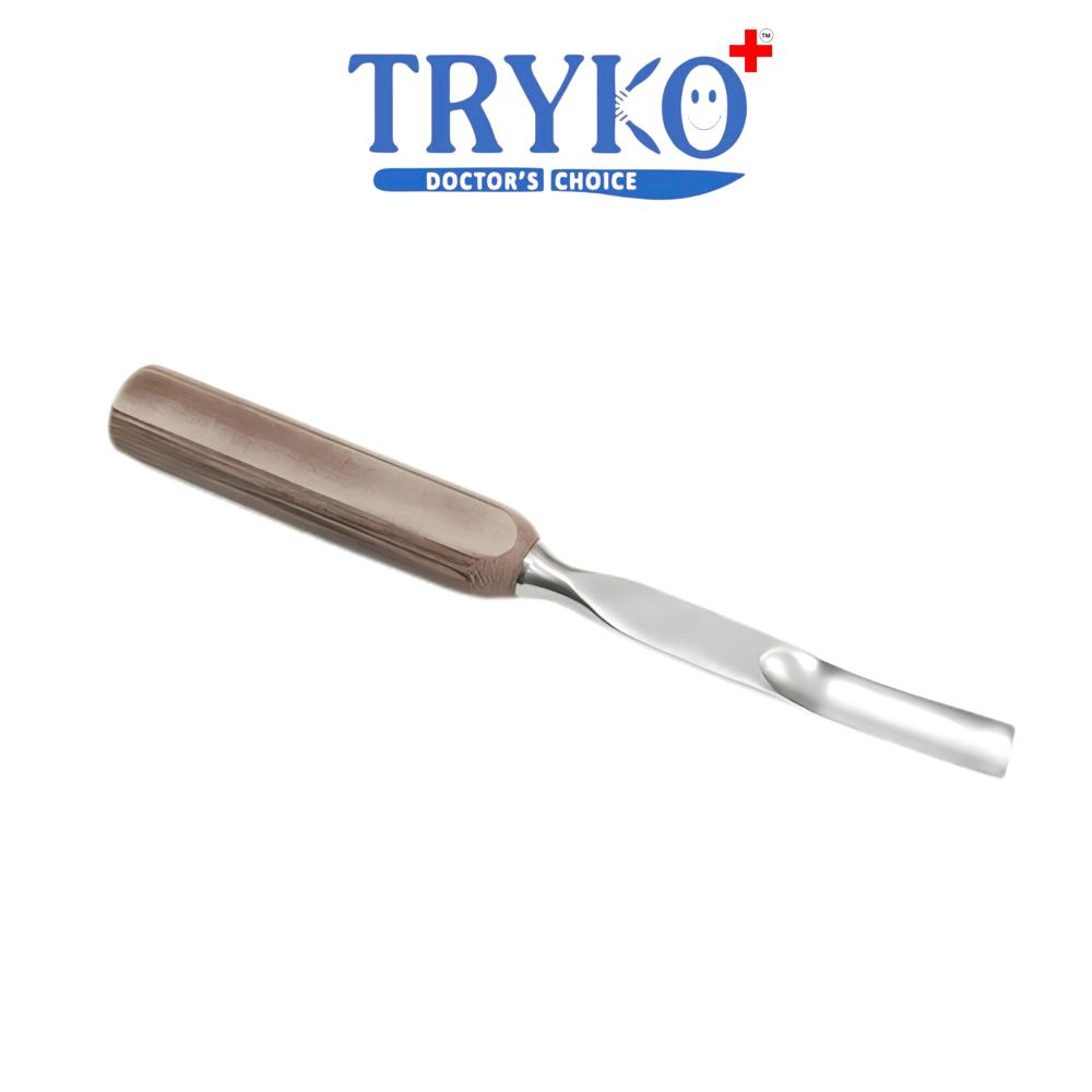 Bone Gauge Curved Fiber Handle 20 mm Brand TRYKO+