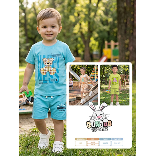 Kids Nikkar T shirt 3pcs Set