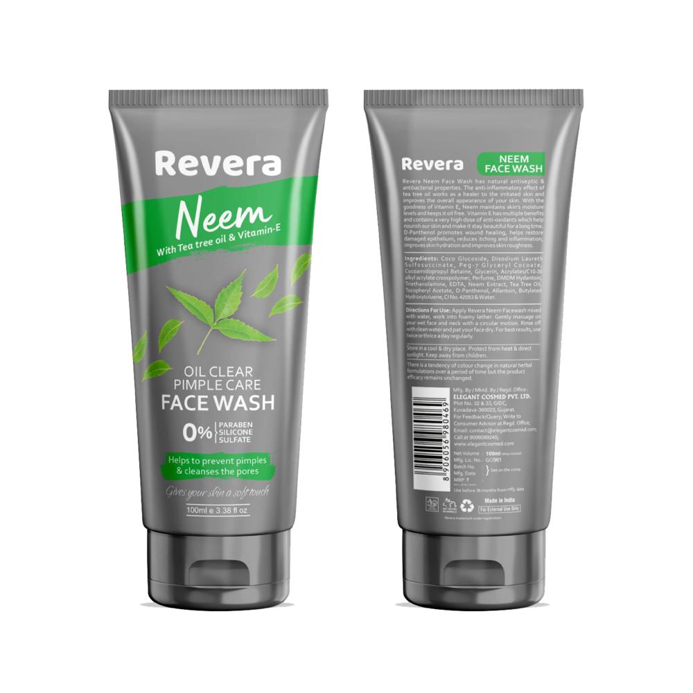Derma Company Franchise For Revera Naturals Neem & Tea Tree Face Wash - With Vitamin-E