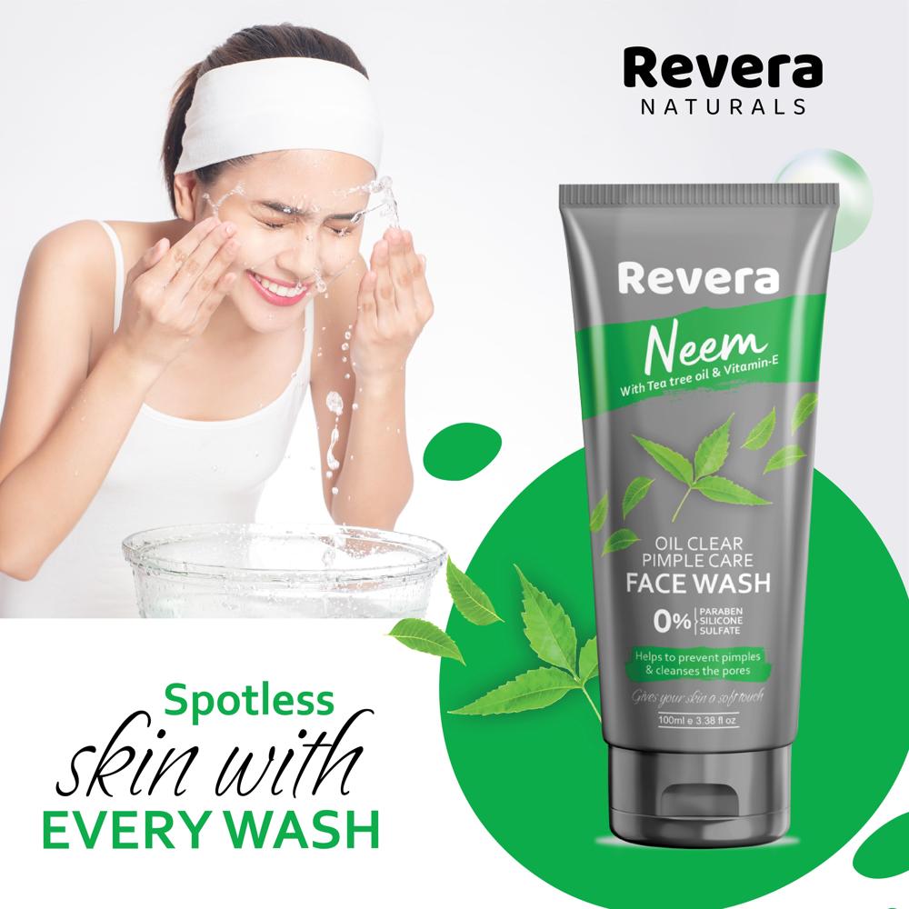 Derma Company Franchise For Revera Naturals Neem & Tea Tree Face Wash - With Vitamin-E
