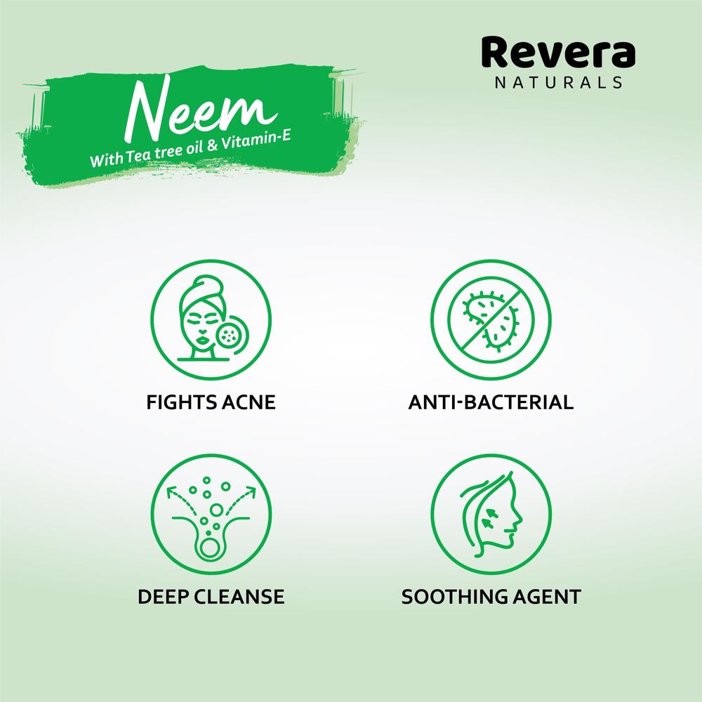 Derma Company Franchise For Revera Naturals Neem & Tea Tree Face Wash - With Vitamin-E
