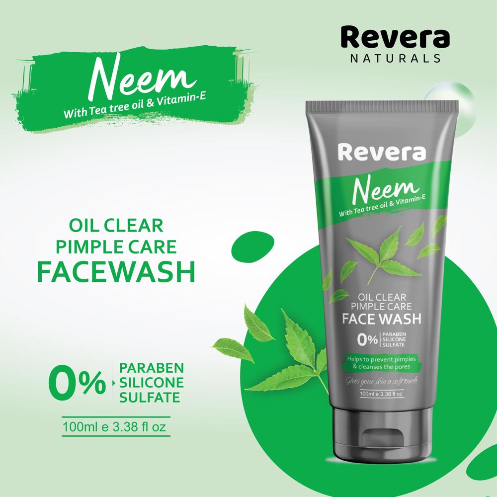 Derma Company Franchise For Revera Naturals Neem & Tea Tree Face Wash - With Vitamin-E